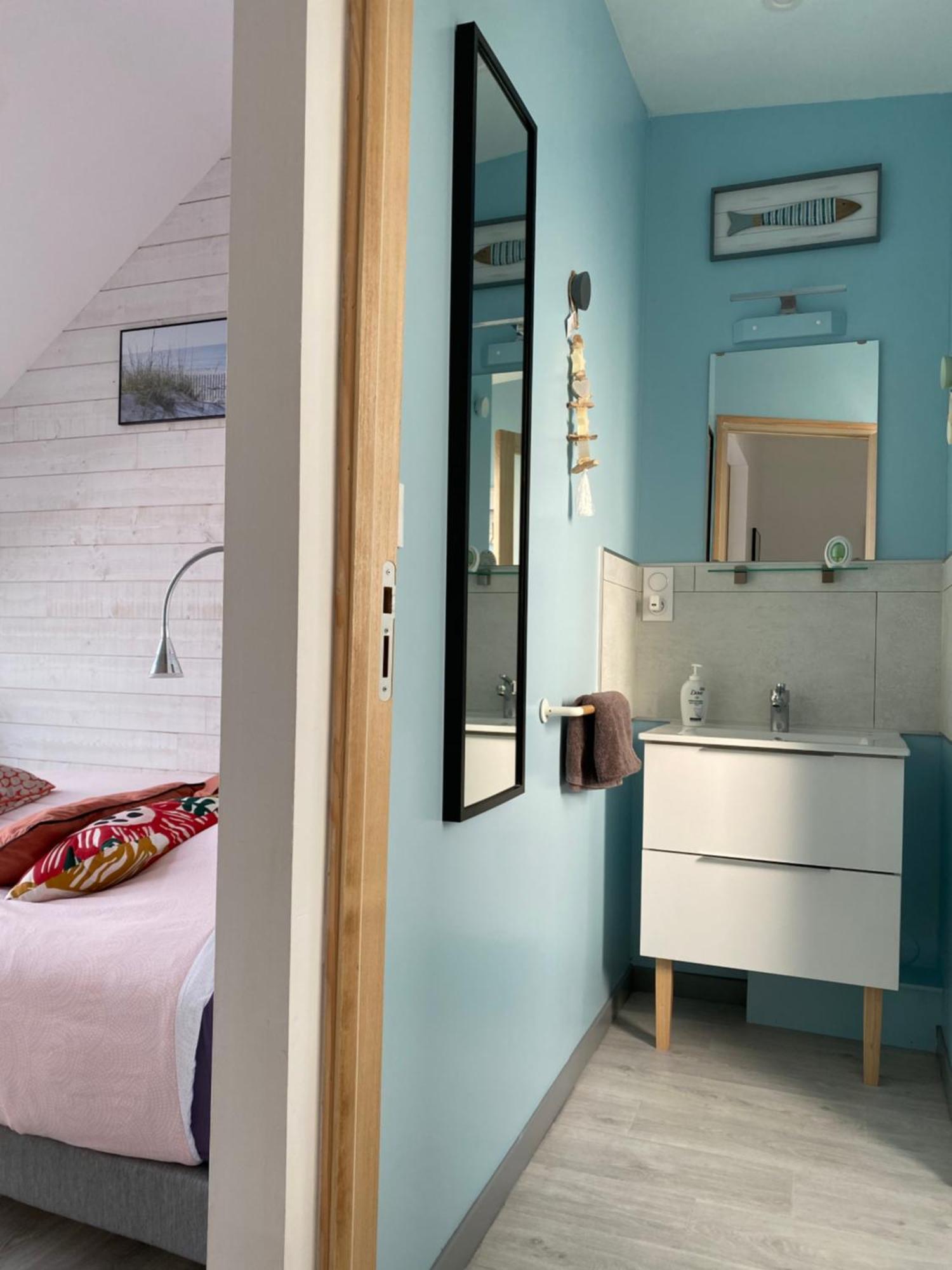 Les Chambres D'Hotes De La Mer Merlimont Rom bilde